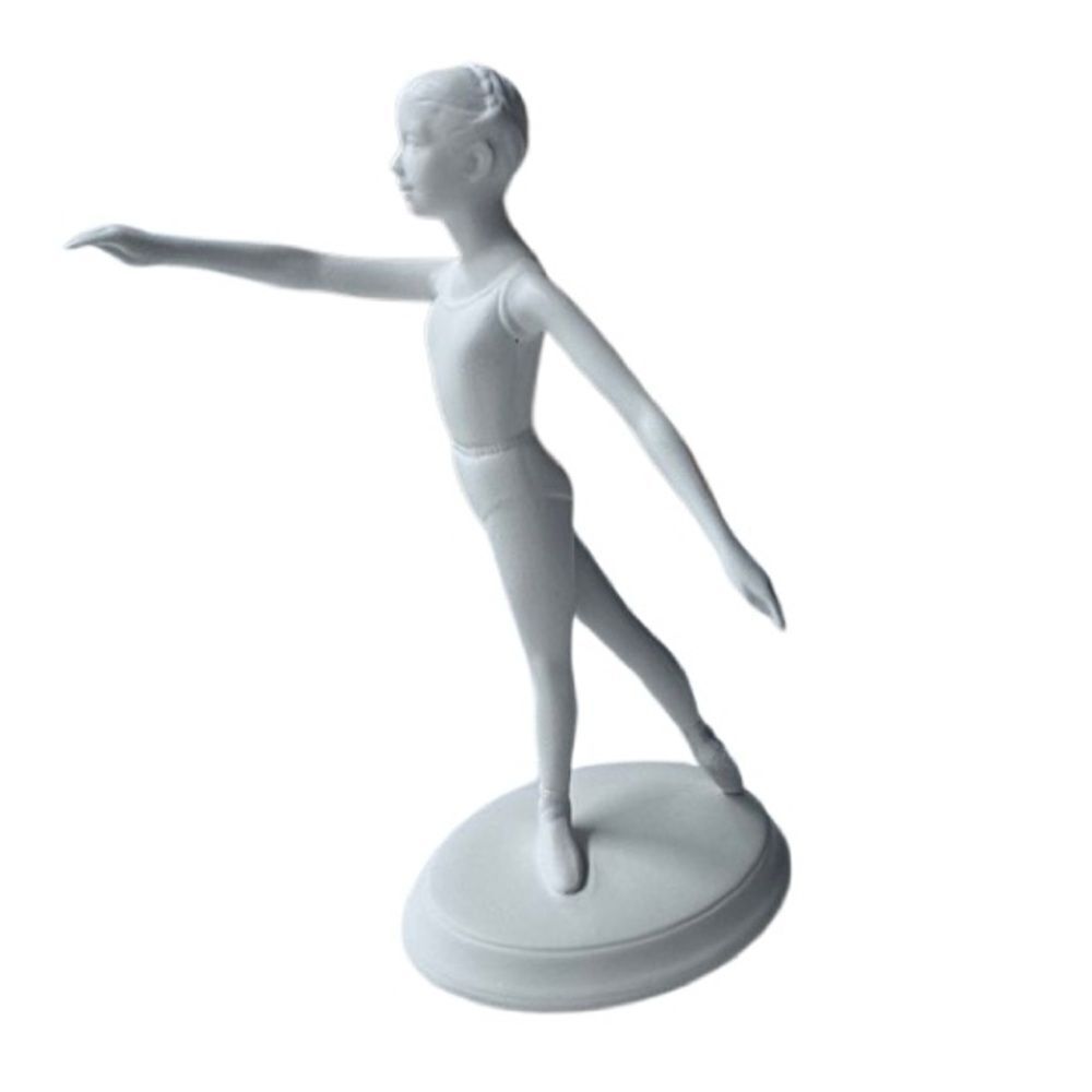 The Royal Ballet White Figurine Epaule Brenda Naylor White